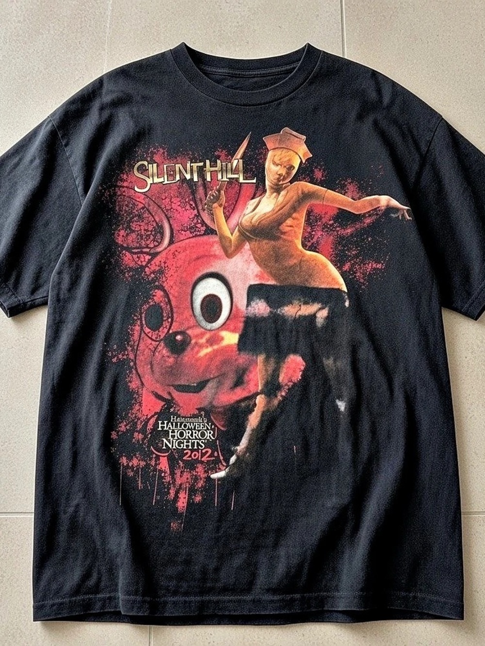 Silent Hill Halloween Horror Nights 2012 T-Shirt Black